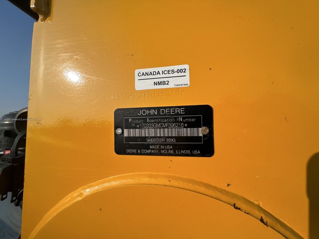 2021 John Deere 333G Image 10