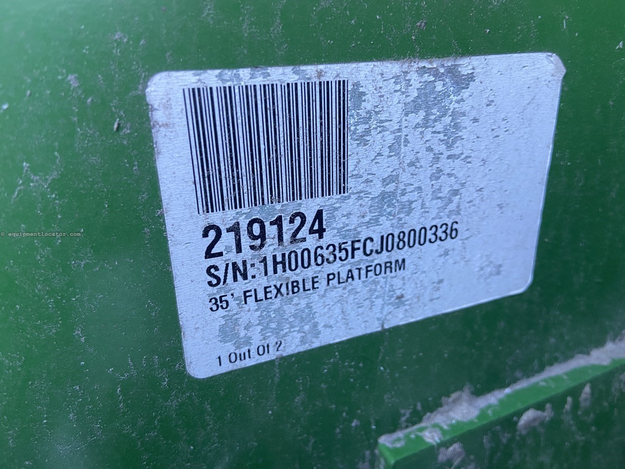 2018 John Deere 635F Image 20