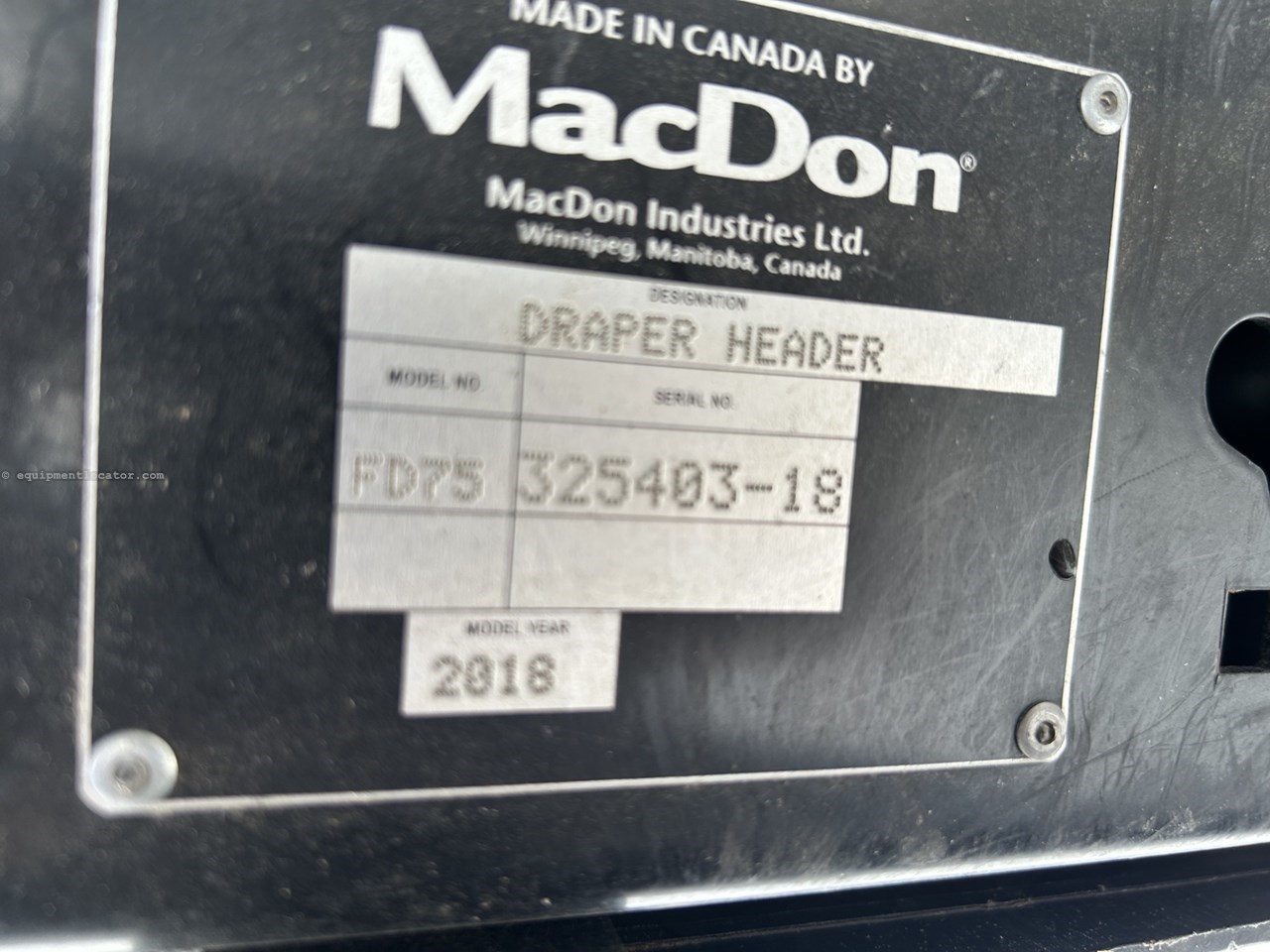 2018 MacDon FD75-40 Image 36