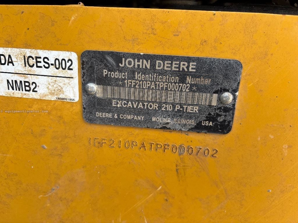 2023 John Deere 210P Image 10