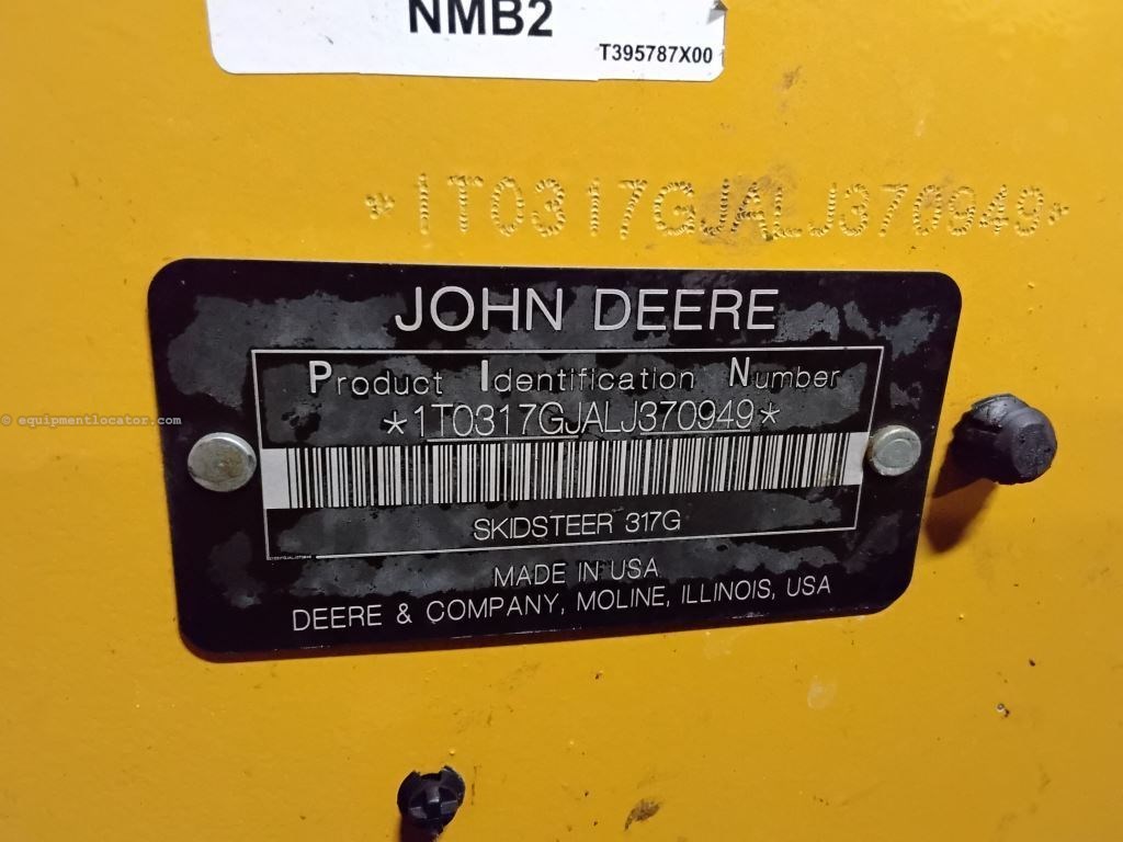 2020 John Deere 317G Image 10