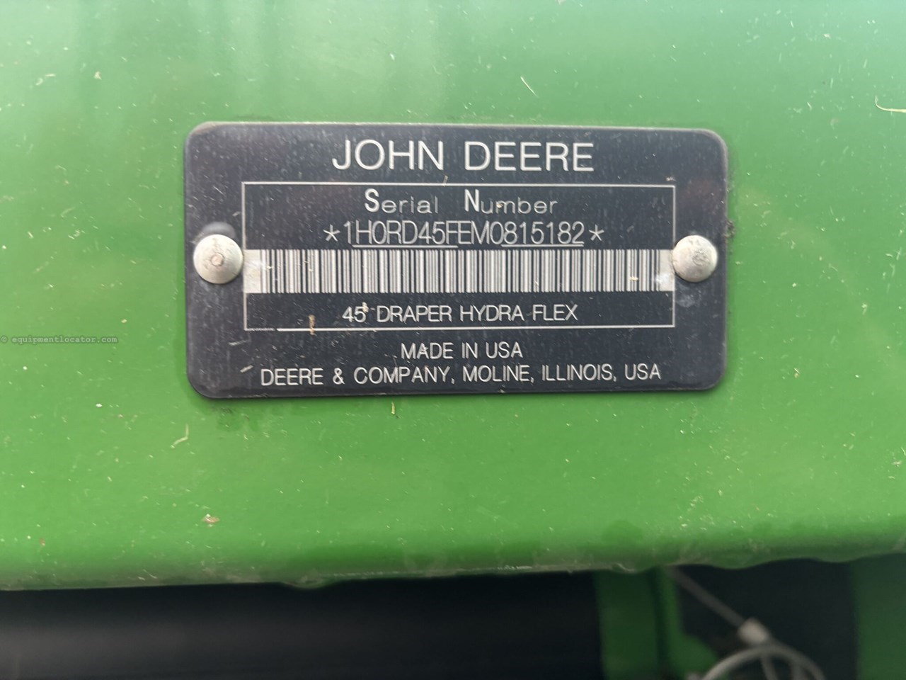 2021 John Deere RD45F Image 10