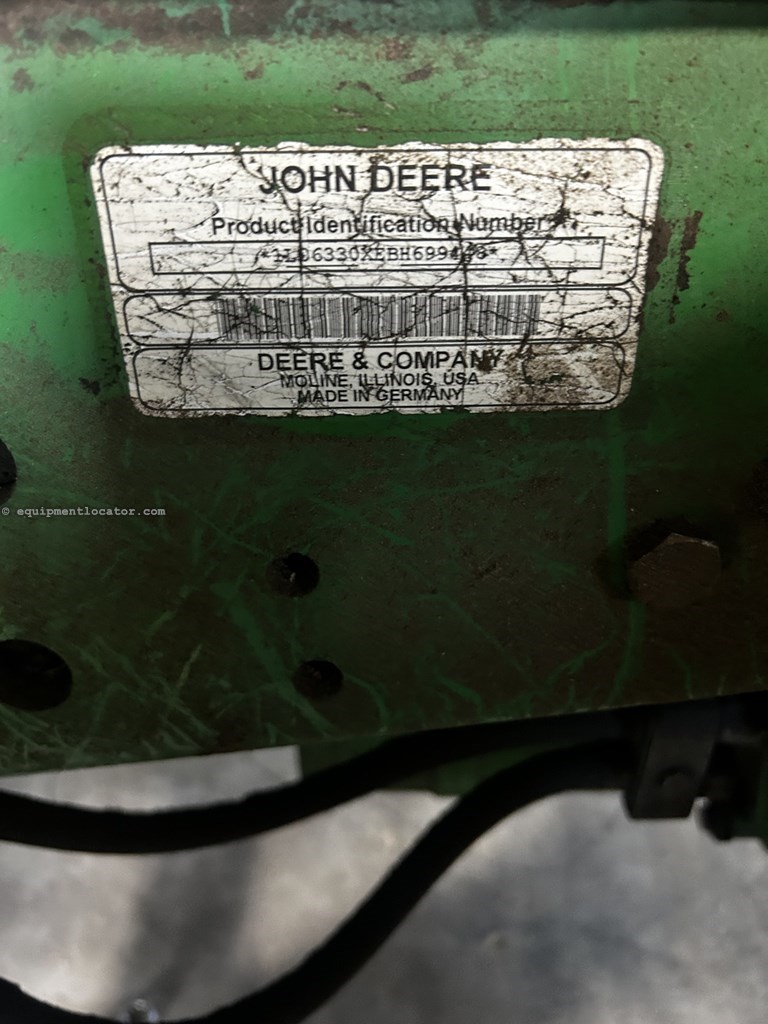 2011 John Deere 6330 Image 10