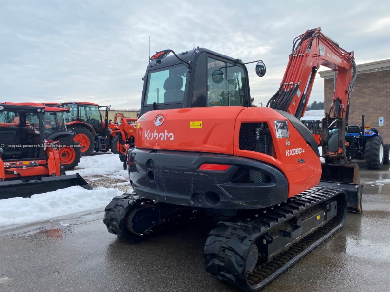 2023 Kubota KX080-4S2R3A Image 3