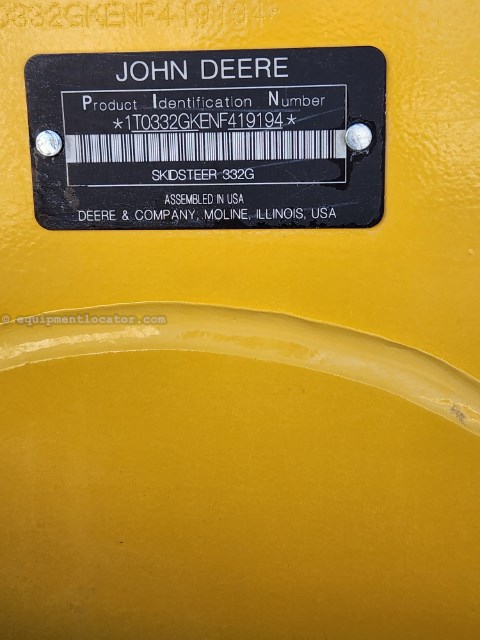 2022 Deere 332G Image 14