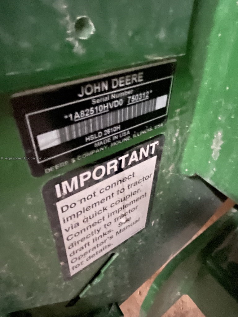 2013 John Deere 2510H Image 10
