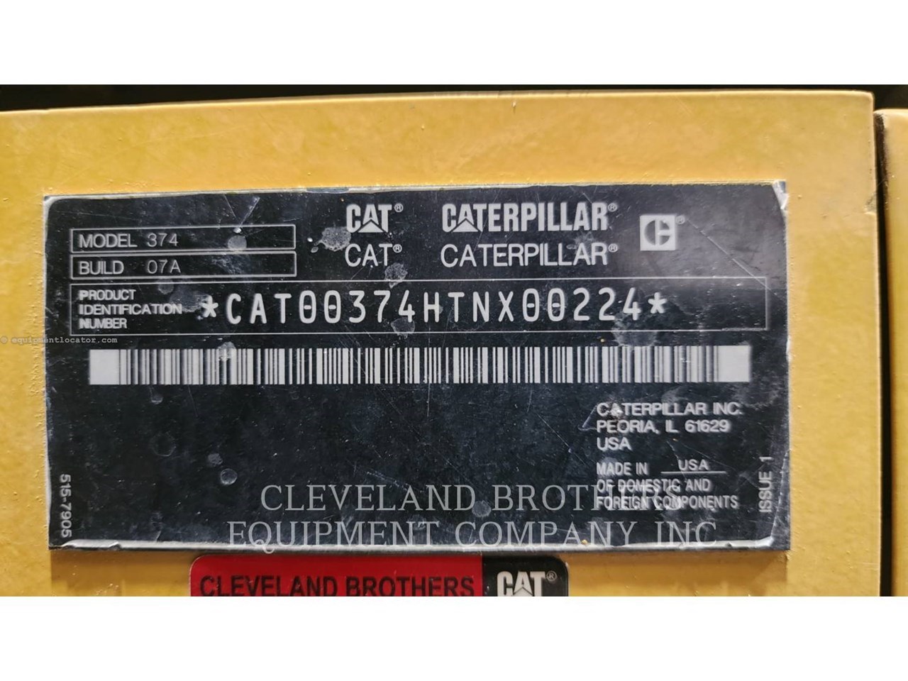 2022 Caterpillar 374-07 Image 6