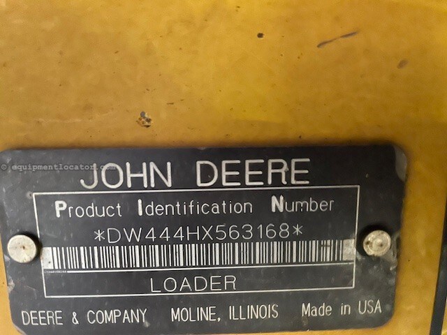 1997 John Deere 444H Image 10