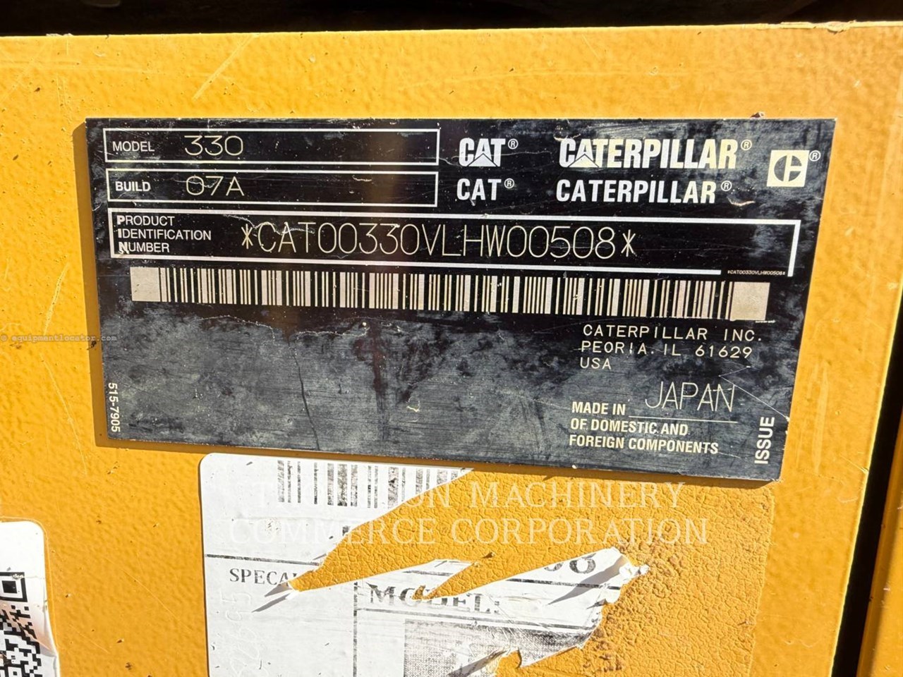 2019 Caterpillar 330 Image 10