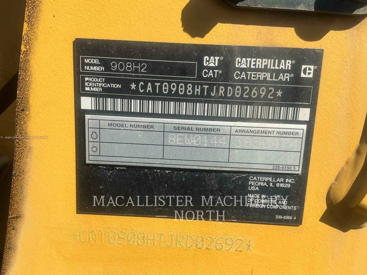 2015 Caterpillar 908H2 AR Image 6