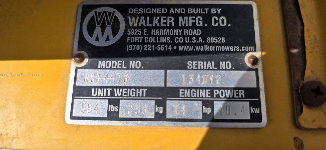 Walker MS14-16 Image 10