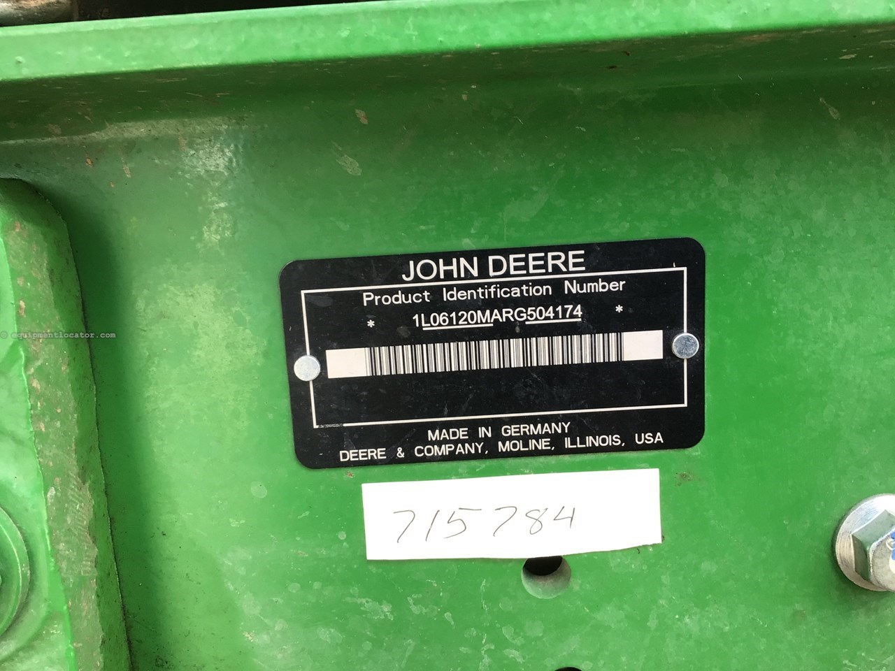 2024 John Deere 6120M Image 8