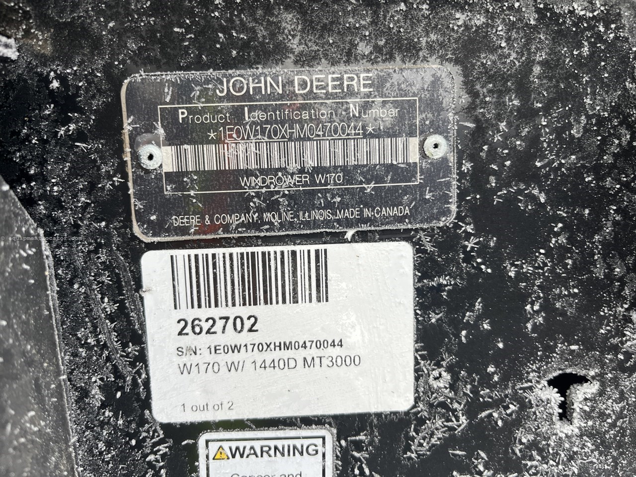 2021 John Deere W170M Image 47