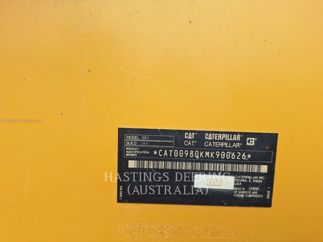 2022 Caterpillar 980-14 Image 6