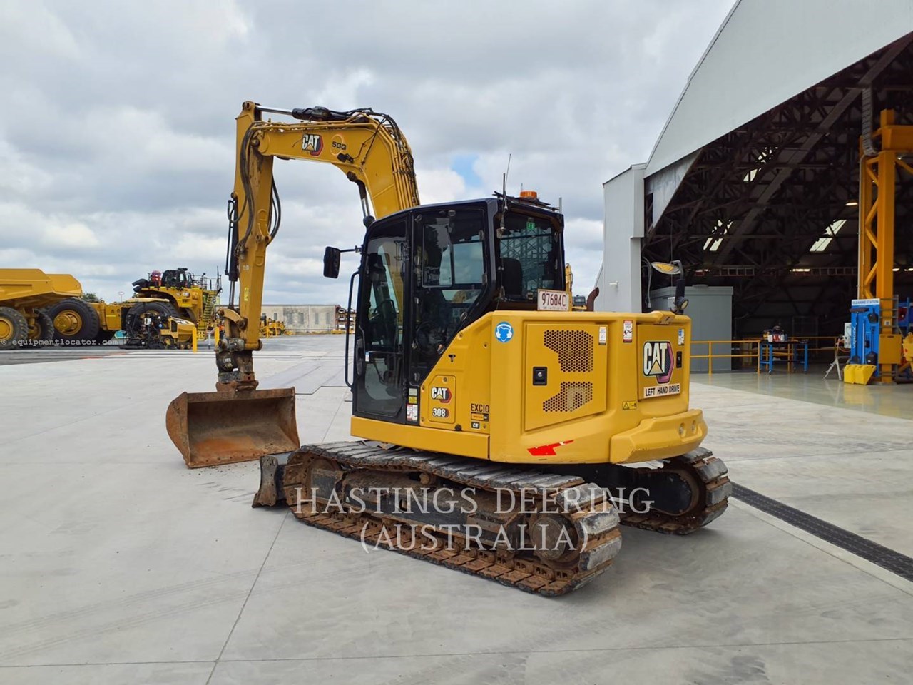 2021 Caterpillar 308-07CR Image 4