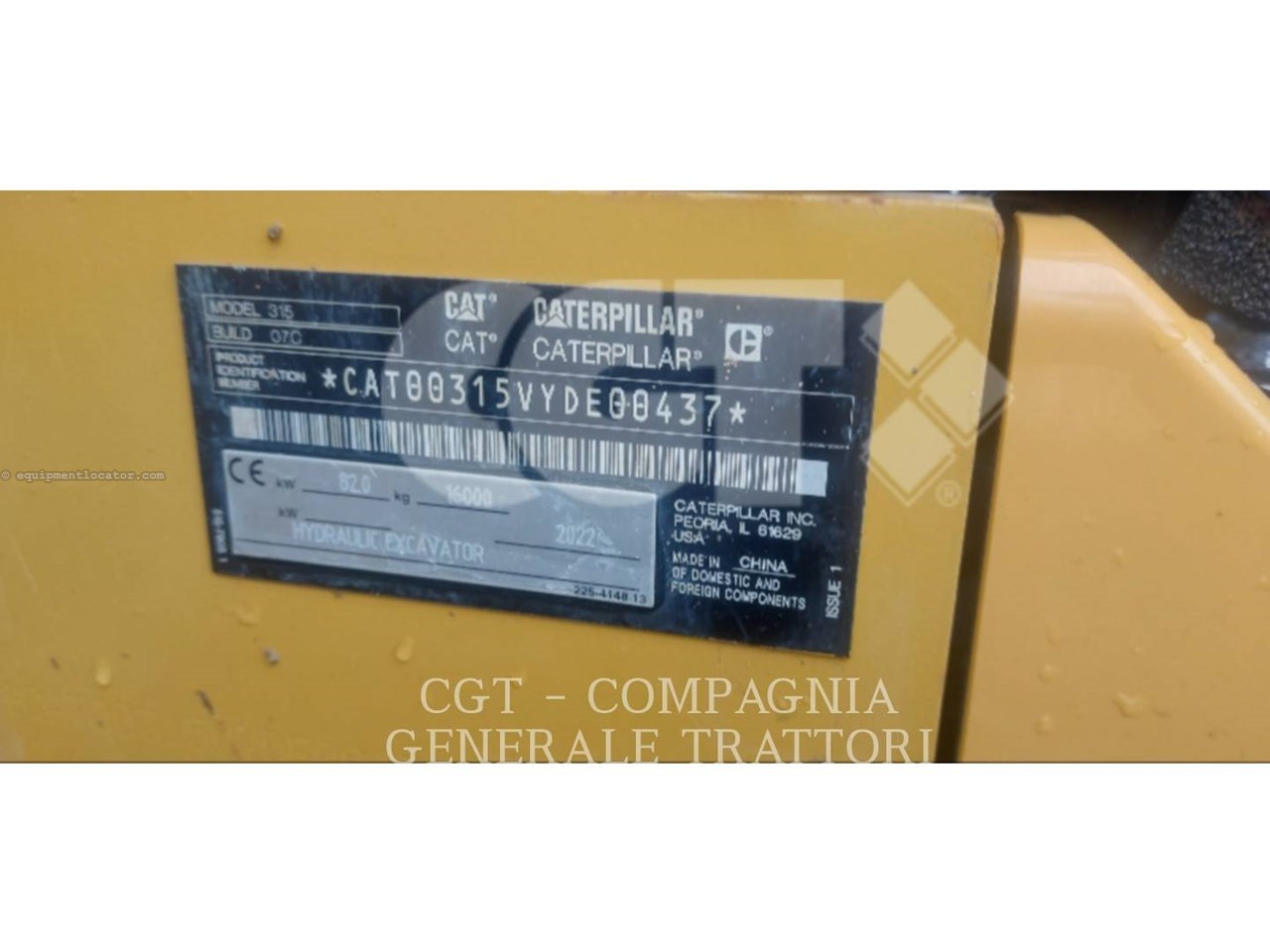 2022 Caterpillar 315 NG Image 8