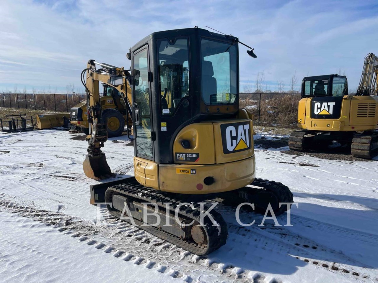 2017 Caterpillar 303.5E2 Image 4