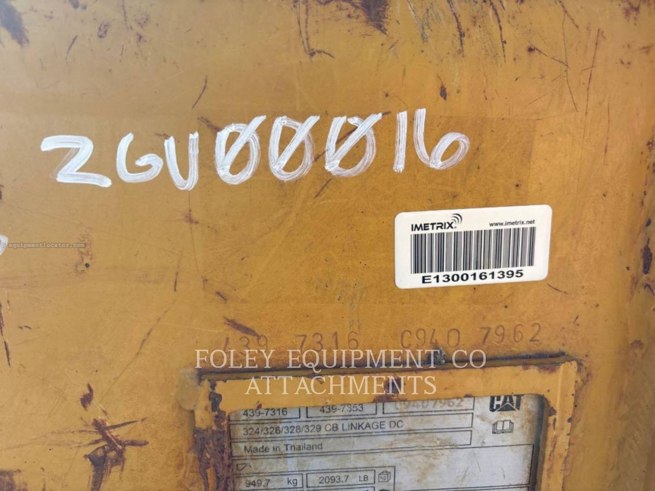 1900 Caterpillar BKHEXPCB72 Image 6