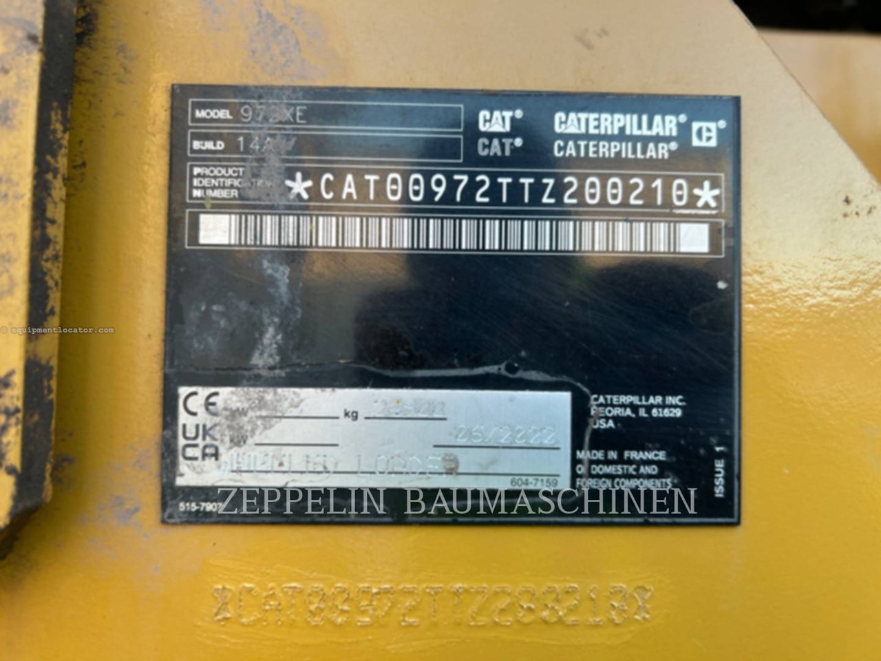 2022 Caterpillar 972XE Image 2