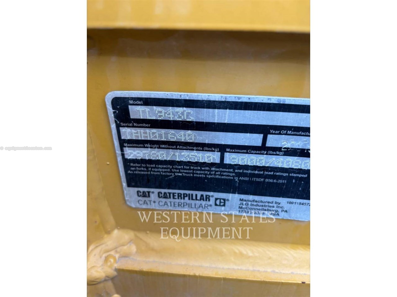 2015 Caterpillar TL943C Image 5