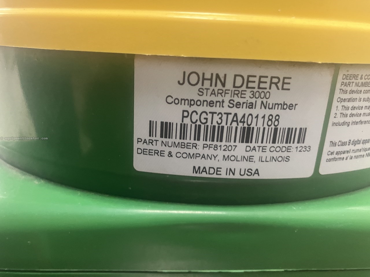 2012 John Deere SF3000 Image 2
