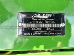 2025 John Deere HDF 45 Image 18