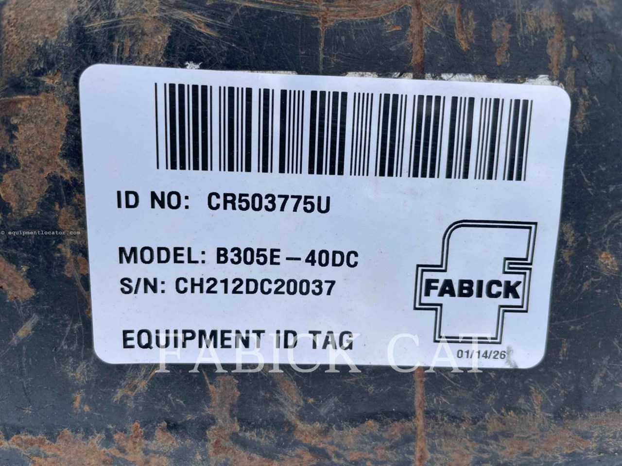 2017 Caterpillar 305.5E2 CR Image 10