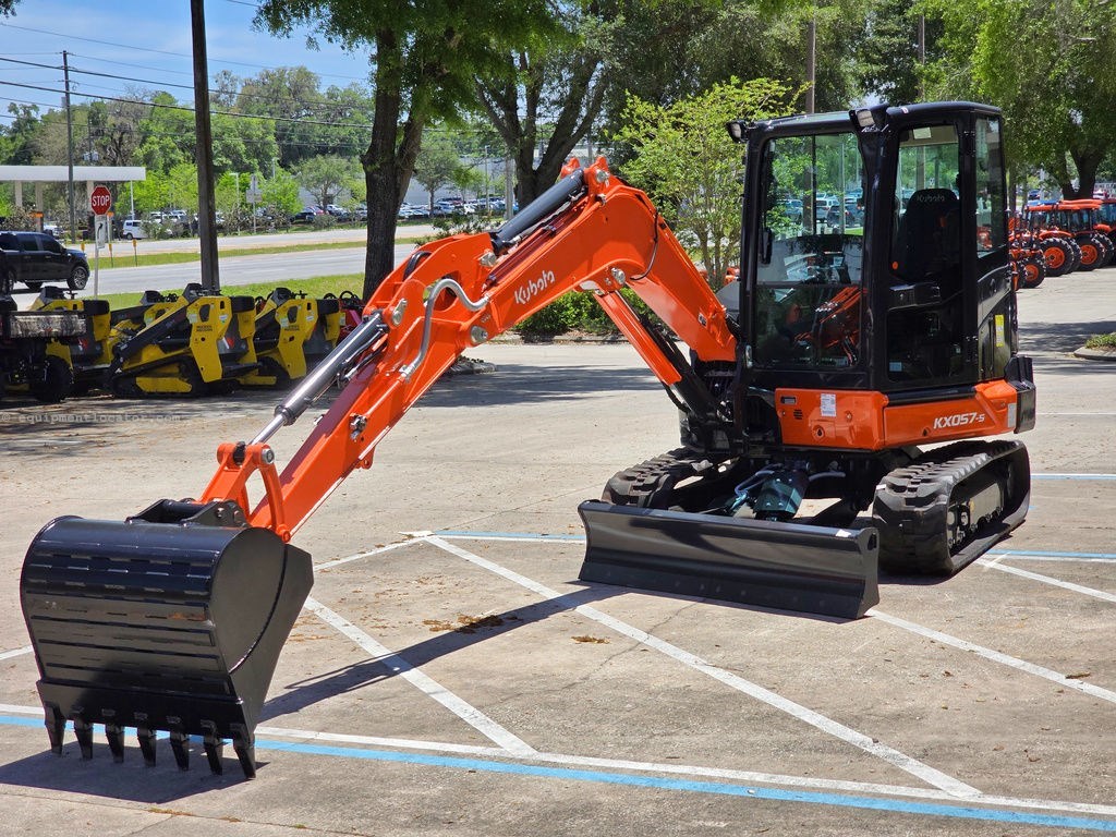 2025 Kubota Compact Excavators KX057-5 Image 2