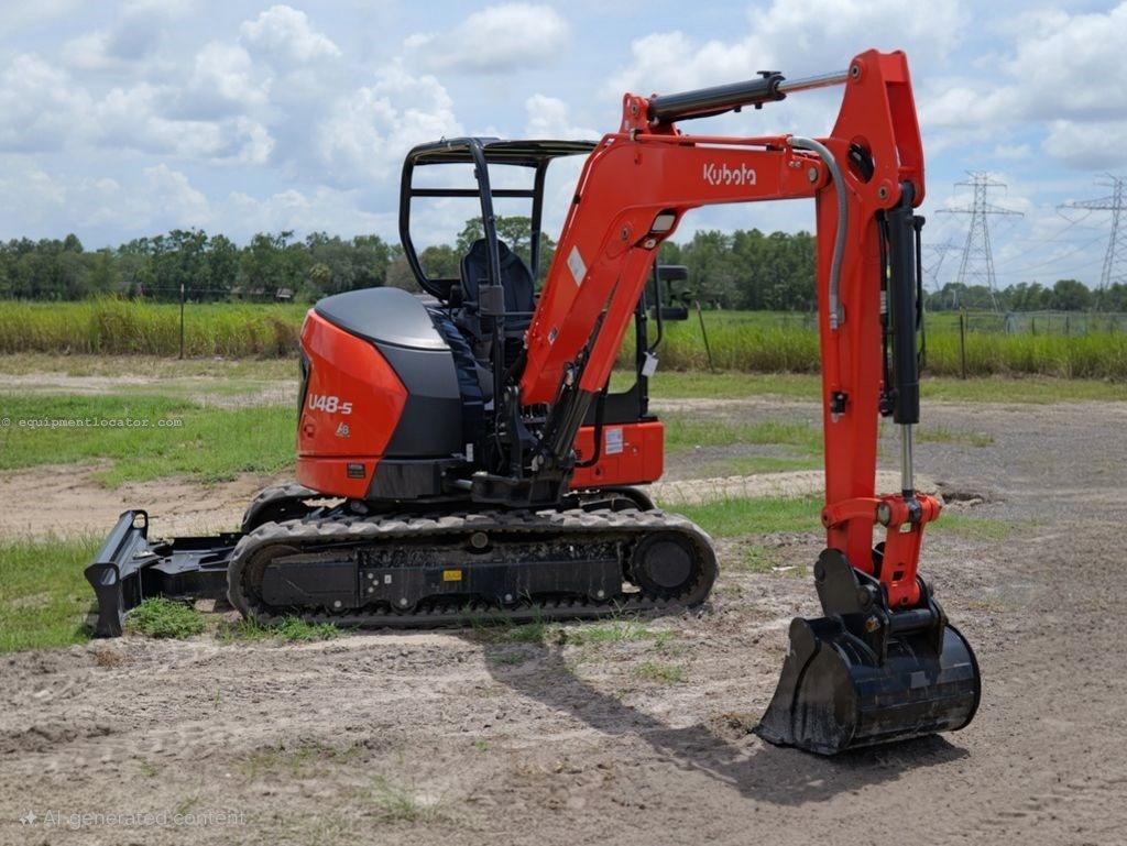 2025 Kubota Compact Excavators U48-5 Image 2