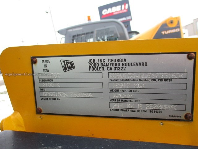 2012 JCB 155 WLRB Image 10