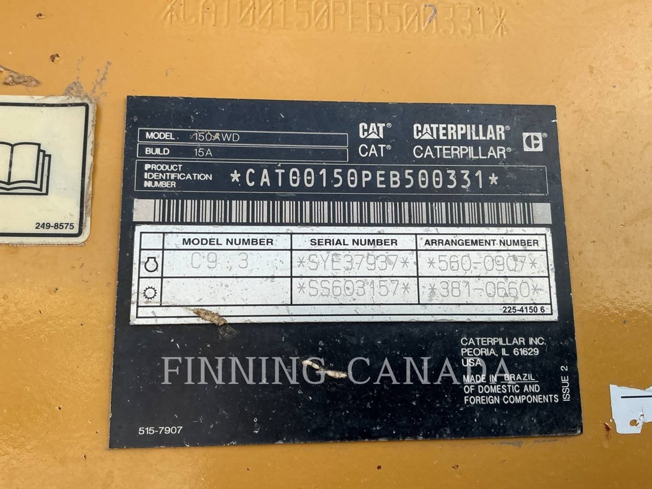 2021 Caterpillar 150-15 AWD Image 6