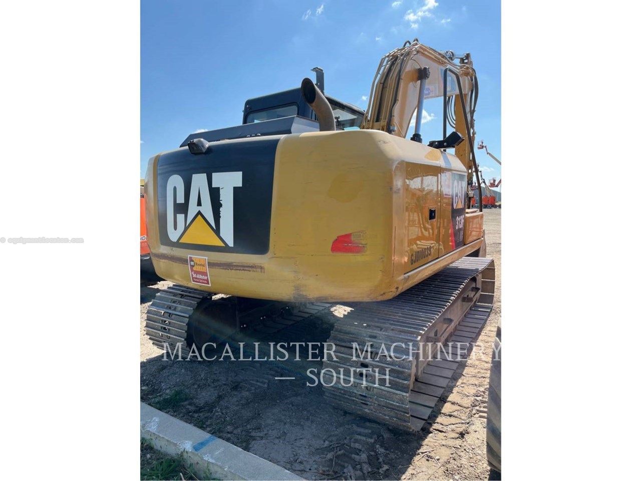 2017 Caterpillar 313FLGC Image 3