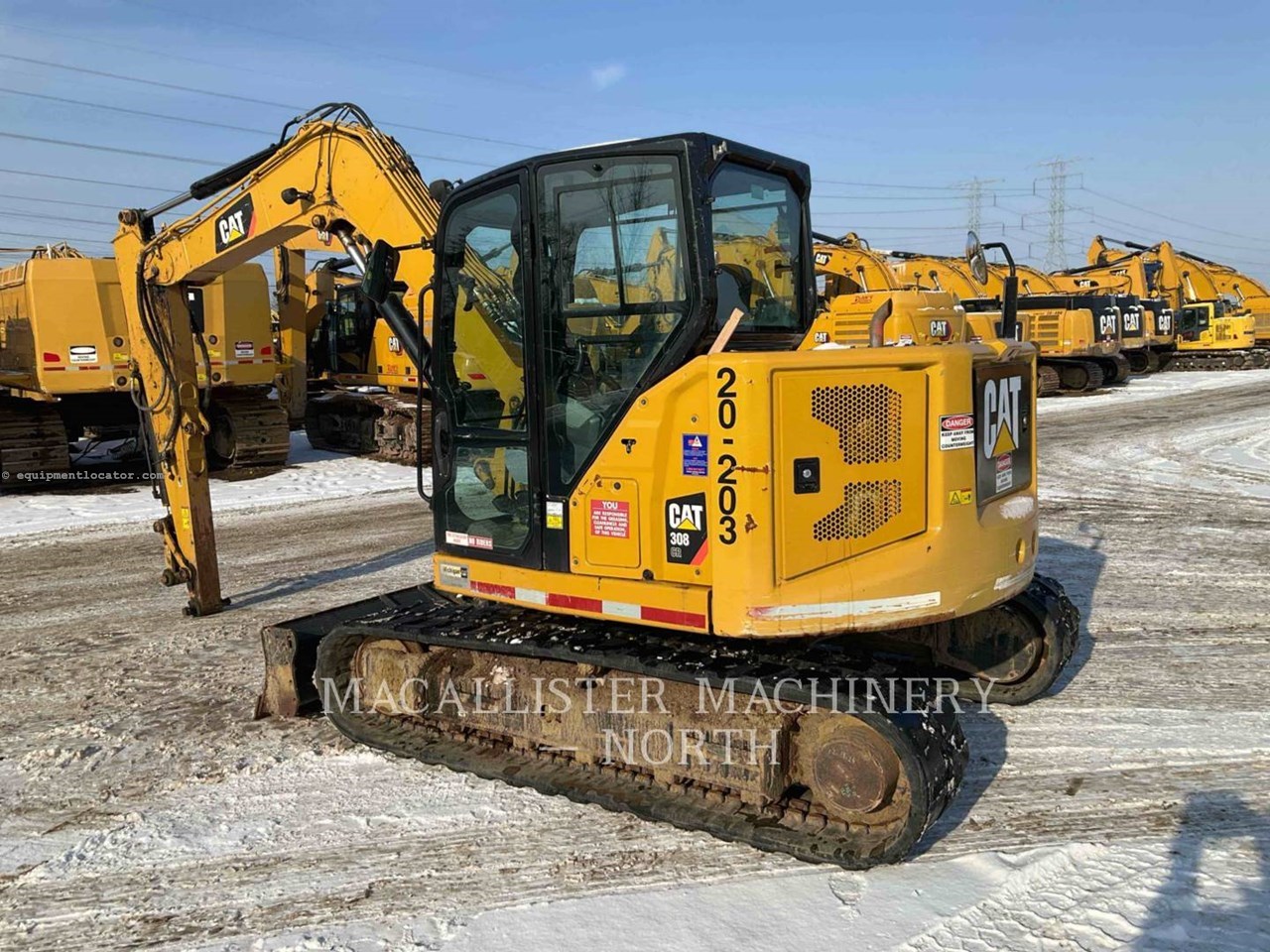 2020 Caterpillar 308 A+ Image 4