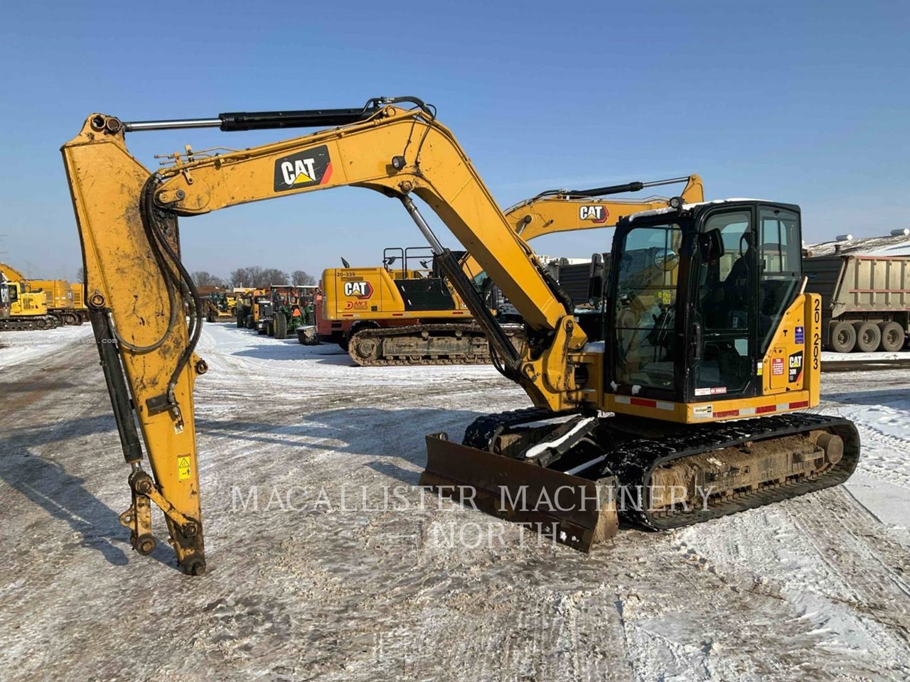 2020 Caterpillar 308 A+ Image 9