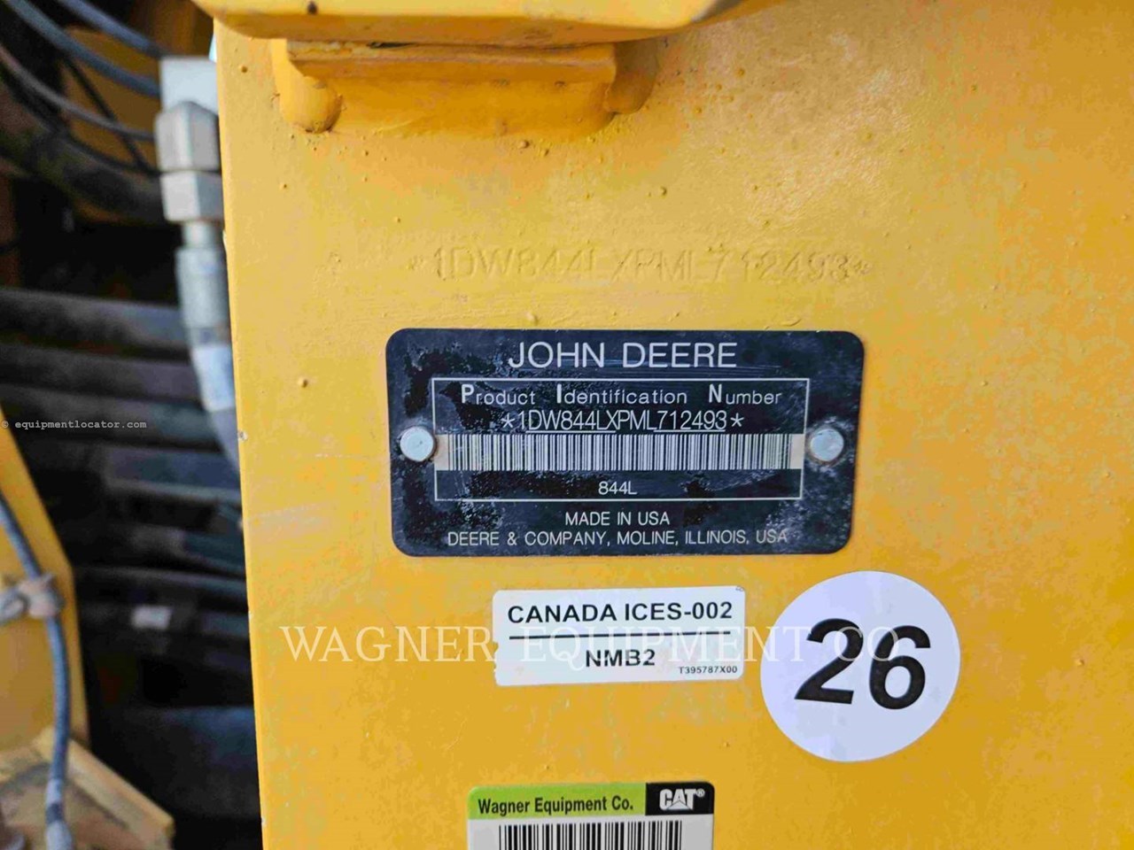 2021 John Deere 844L AG Image 6