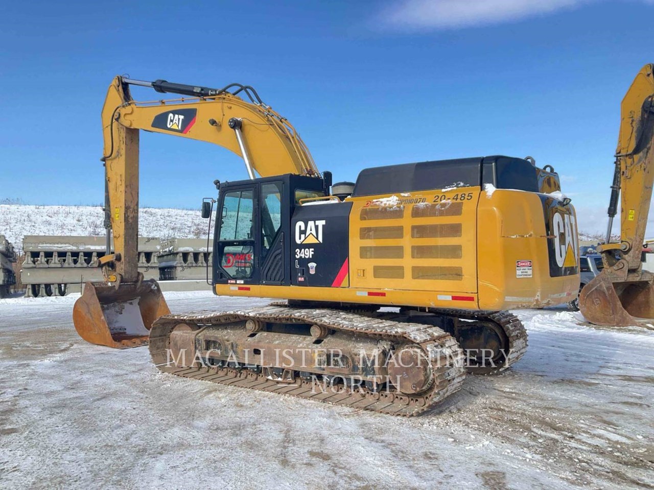 2017 Caterpillar 349FL Image 4