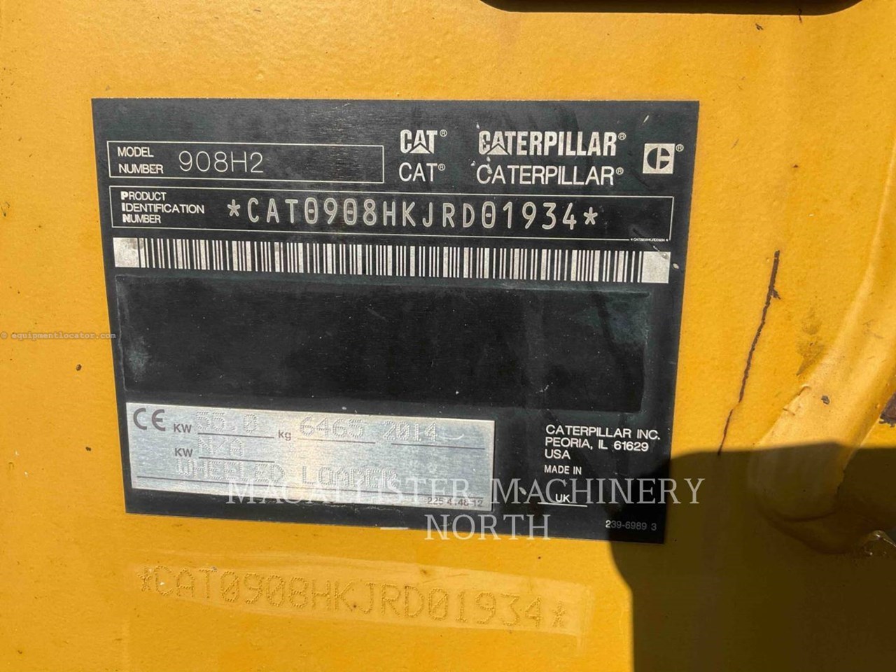 2014 Caterpillar 908H2 C Image 16