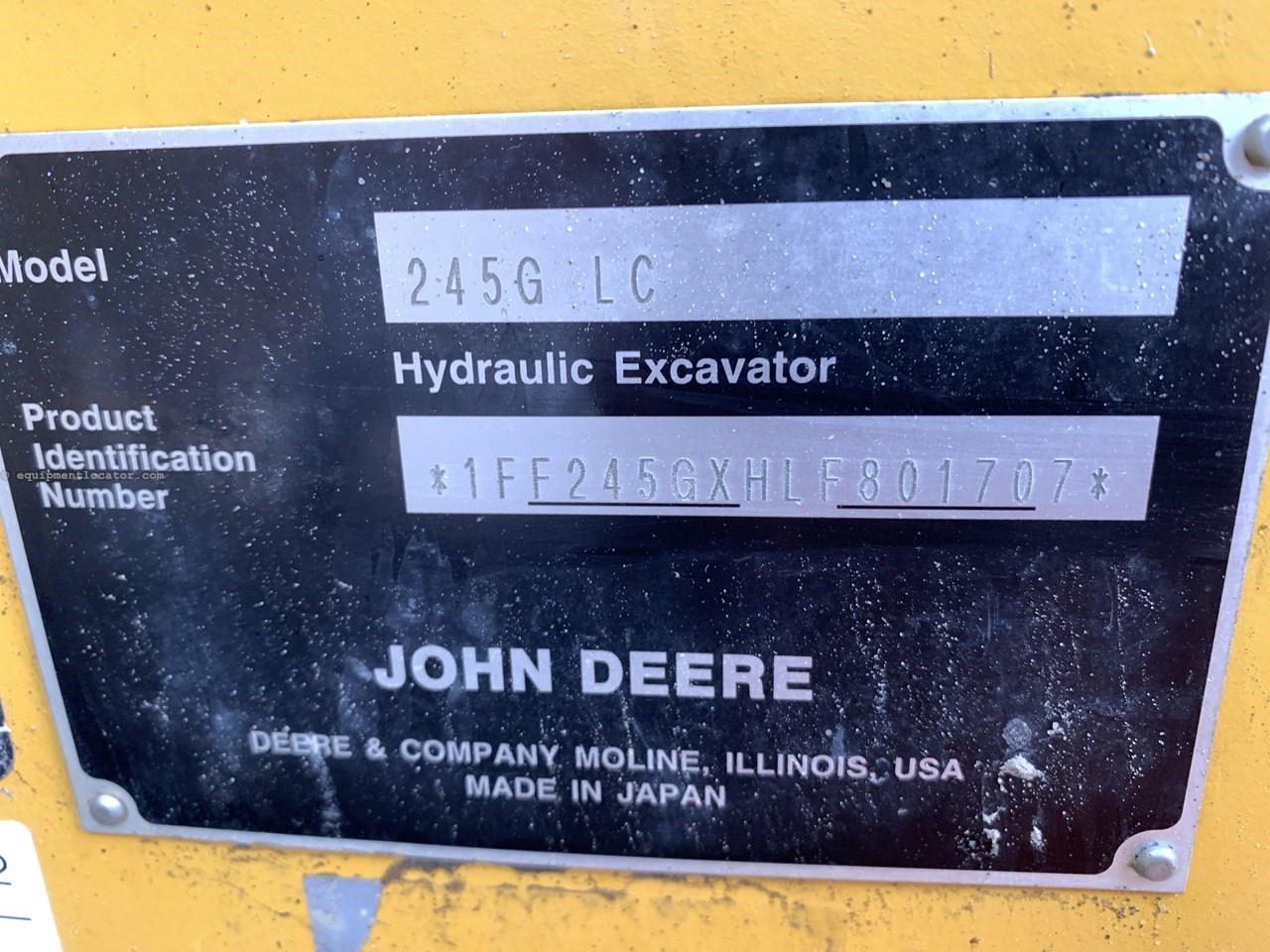 2020 John Deere 245G LC Image 16