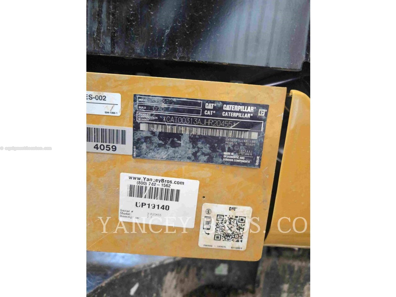 2022 Caterpillar 313 TC Image 6