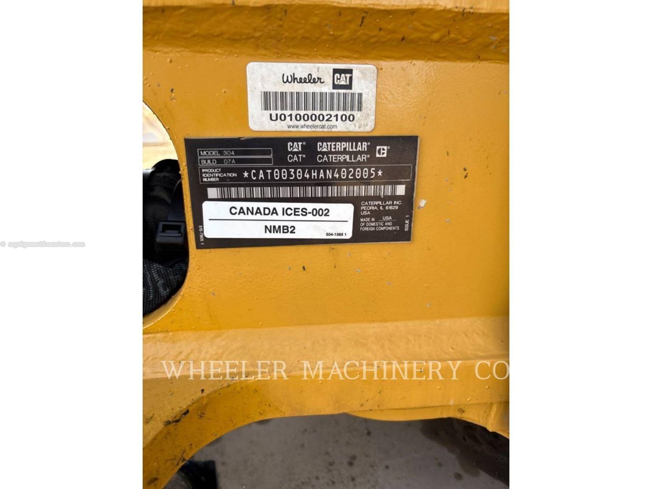 2023 Caterpillar 304 C3 TH Image 21