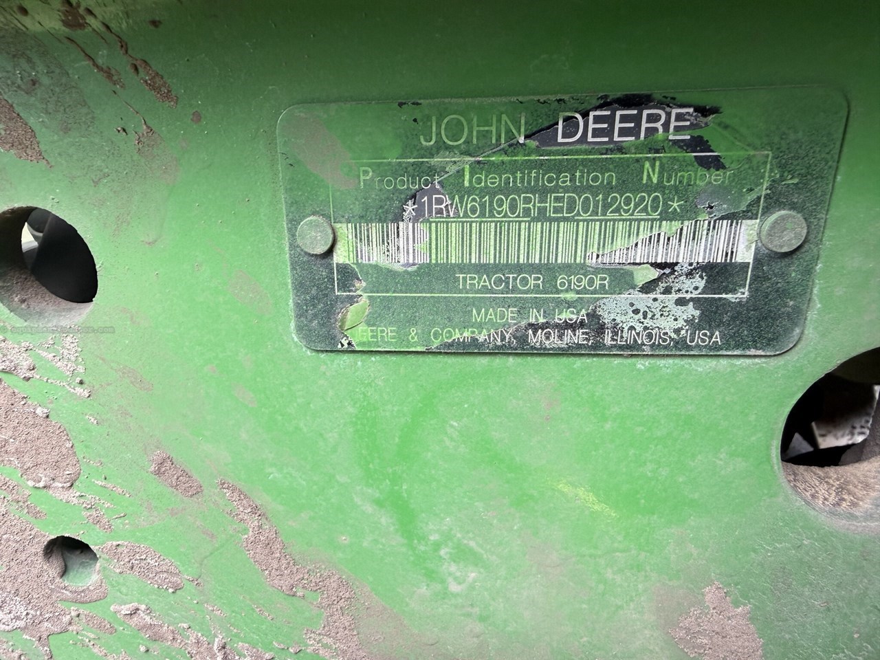 2014 John Deere 6190R Image 4