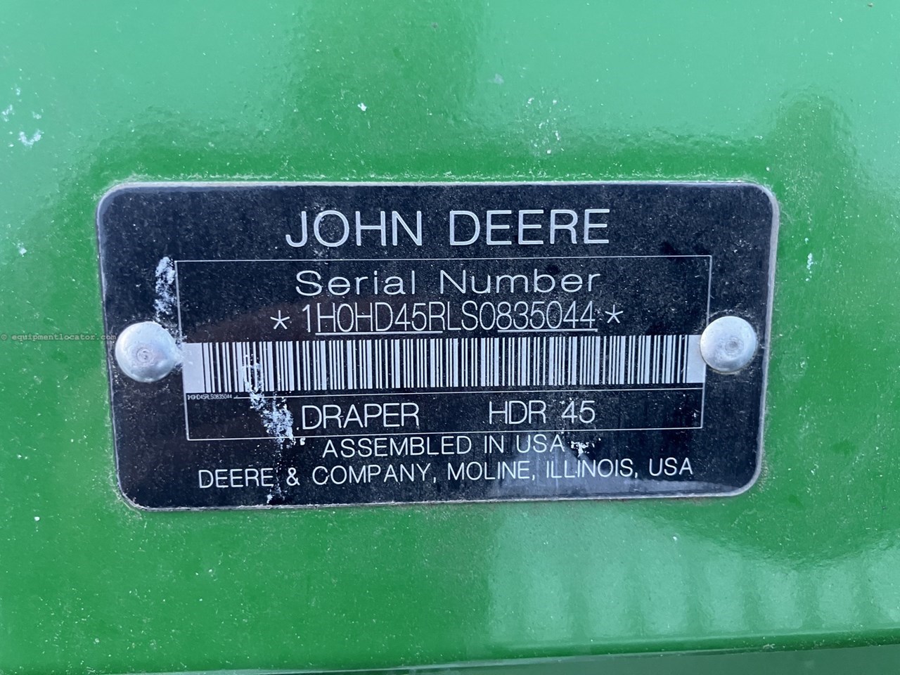 2025 John Deere HDR 45 Image 10