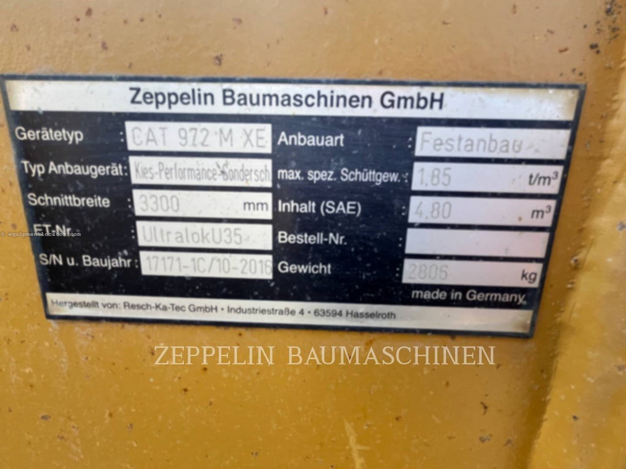 2017 Caterpillar 972MXE Image 10