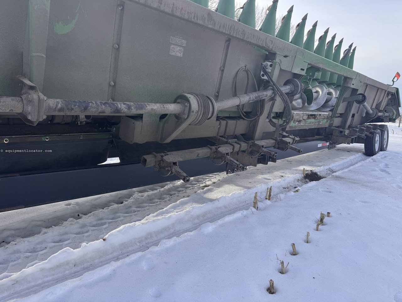 2015 John Deere 618C Image 10