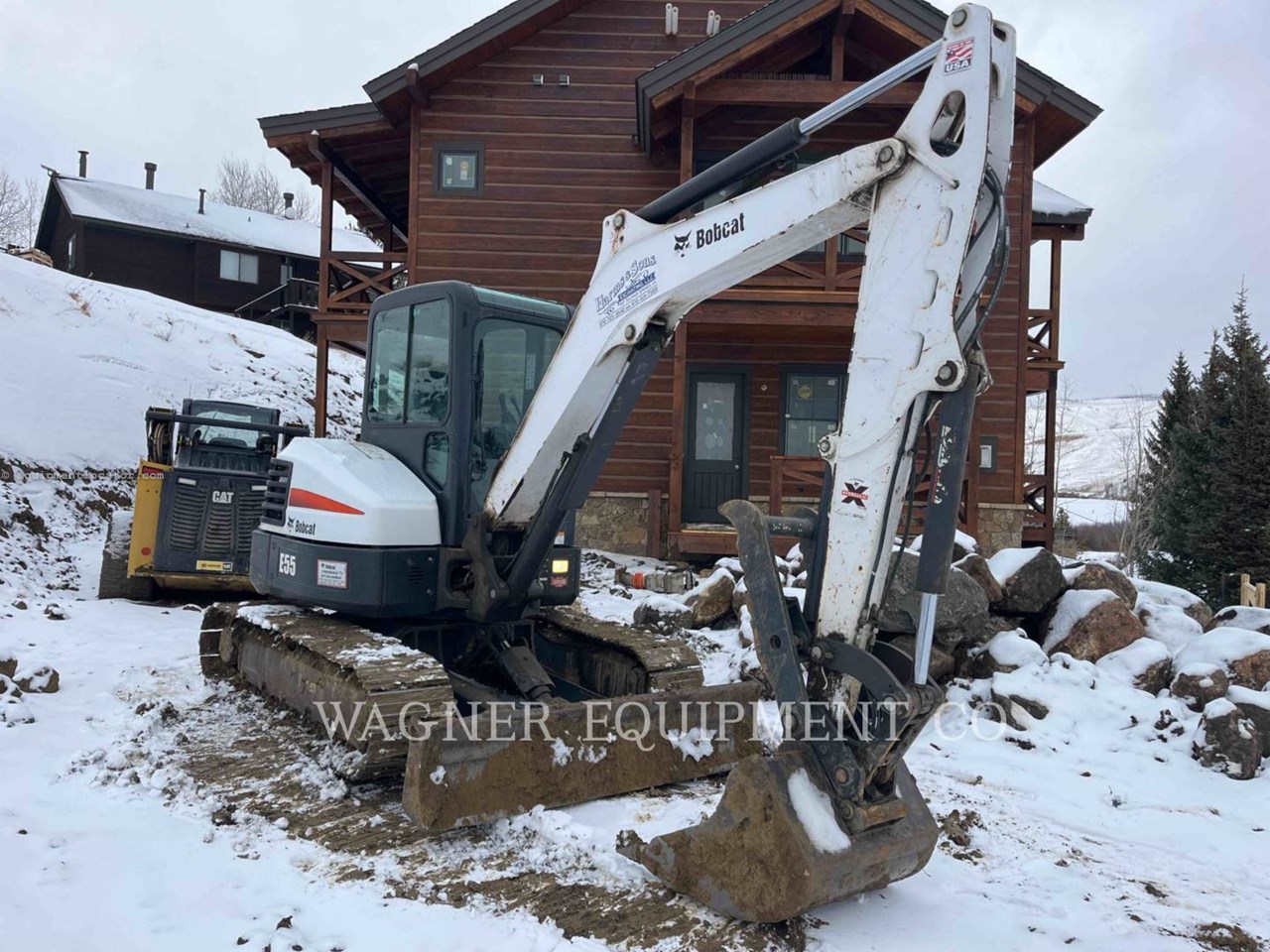 2015 Bobcat E55 THB Image 2
