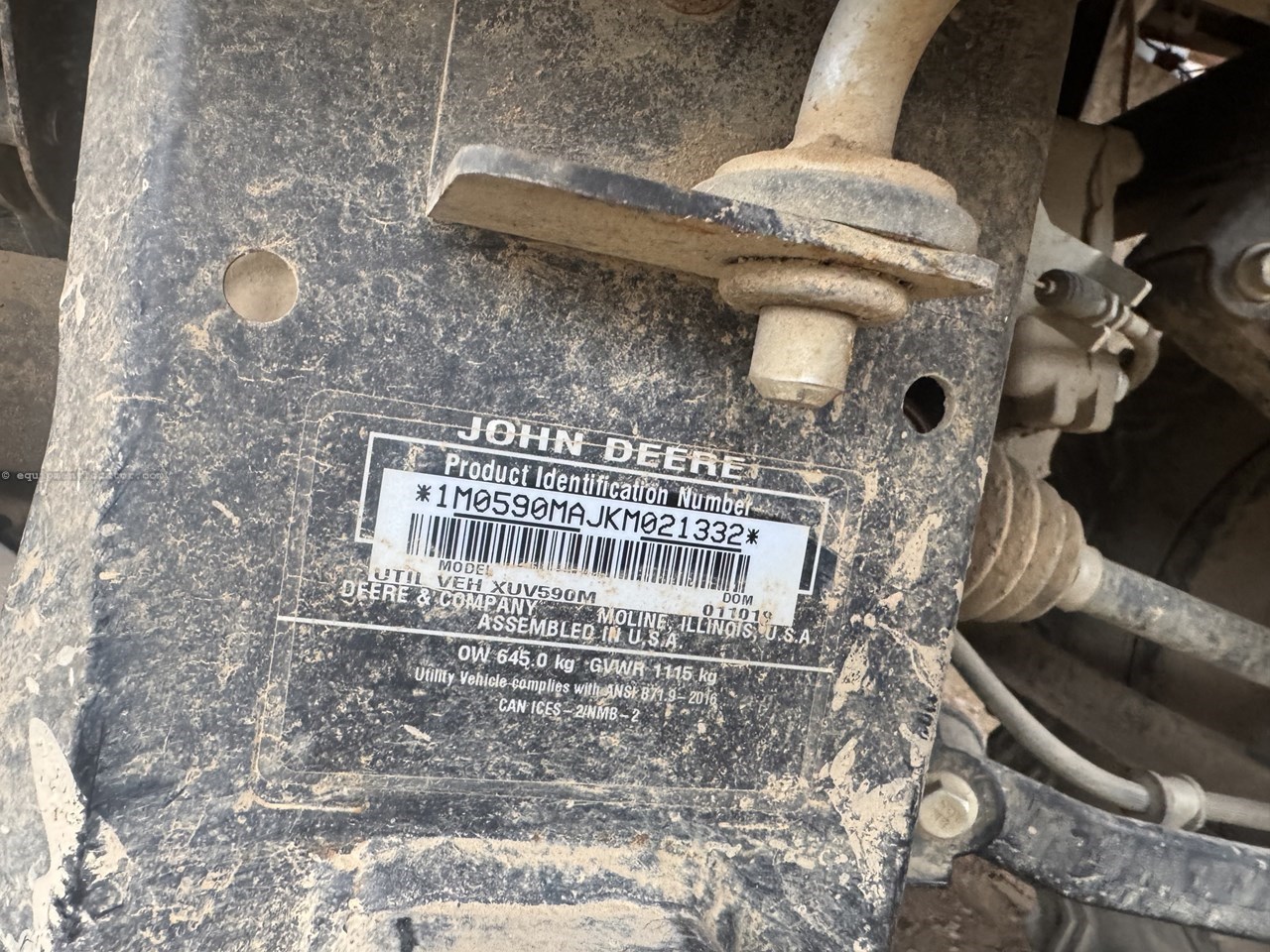 2019 John Deere XUV 590M Image 10