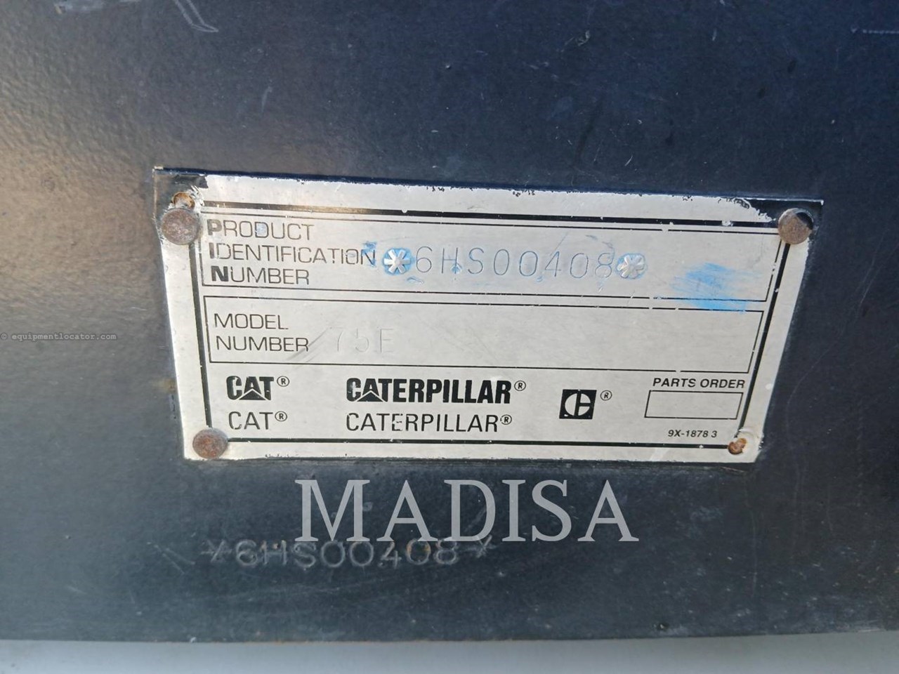 1998 Caterpillar 75E Image 5