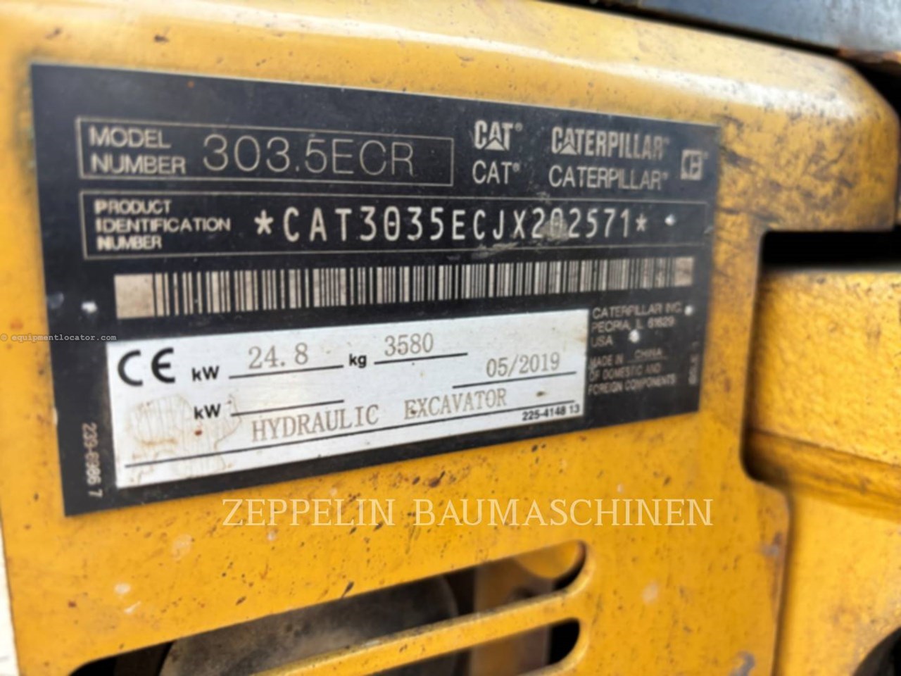 2019 Caterpillar 303.5ECR Image 15
