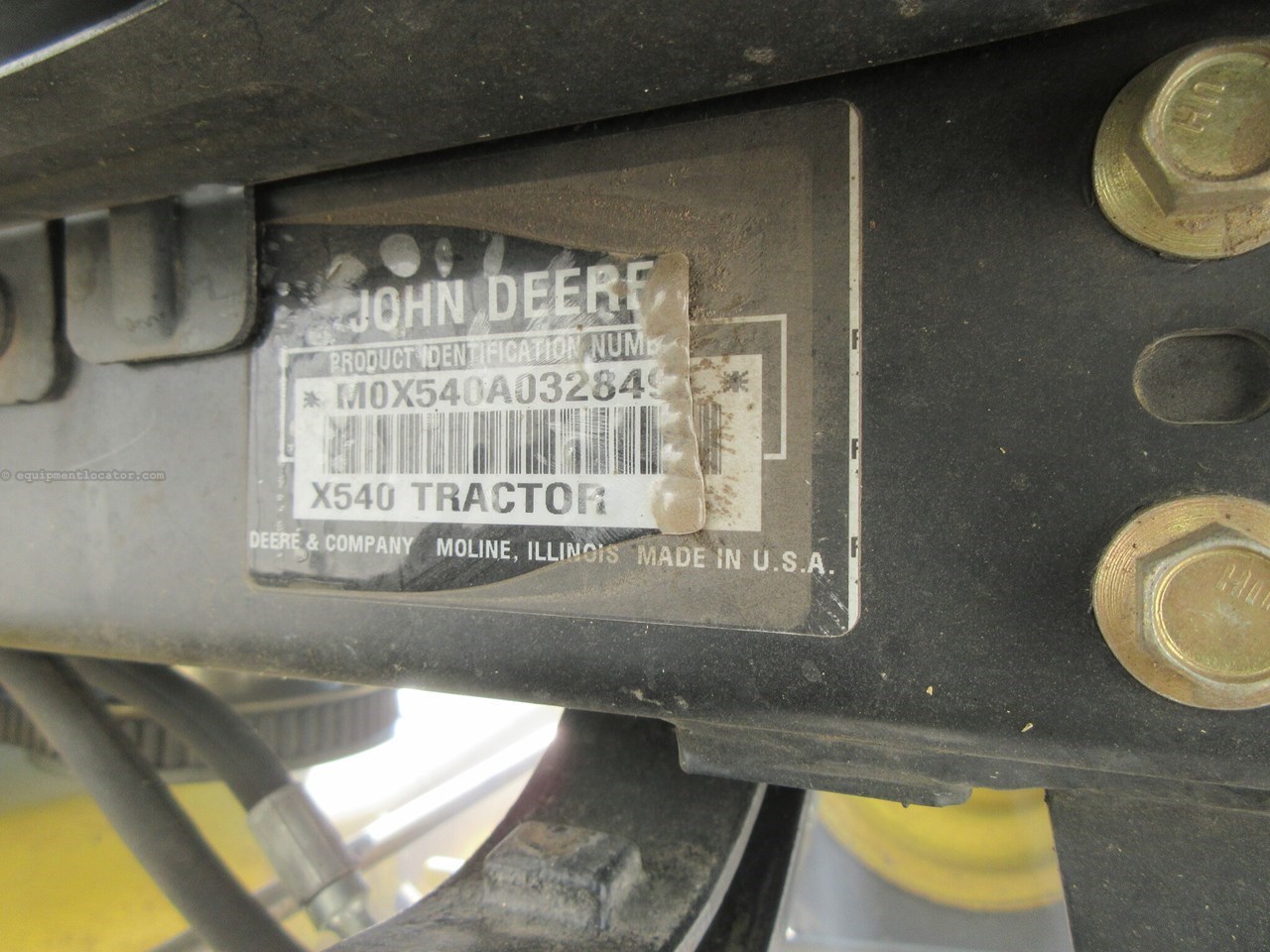 2008 John Deere X540 Image 21