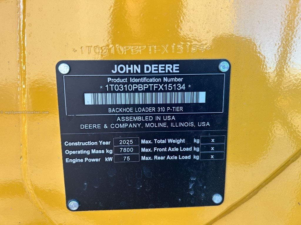 2026 John Deere 310P Image 10